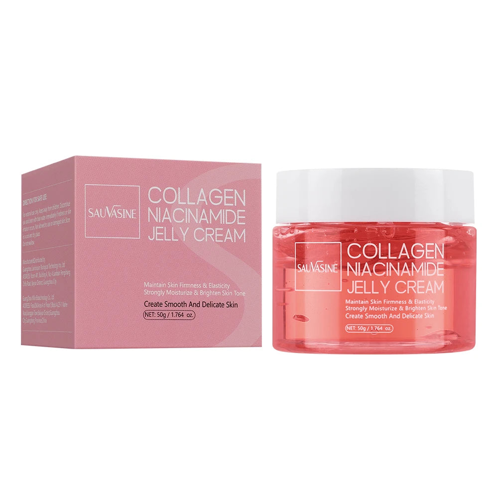 Unisex Collagen & Niacinamide Glow Hydrating Jelly Face Cream