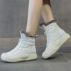 Women's Waterproof Plush Thick Sole Snow Boots