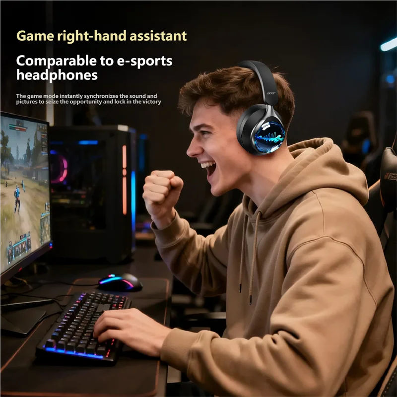 Wireless Bluetooth Over Ear Stereo Foldable Headphones OHR712