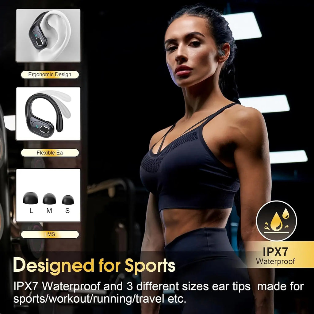 TWS Wireless Bluetooth 5.4 In Ear Earbuds LED Display HD65