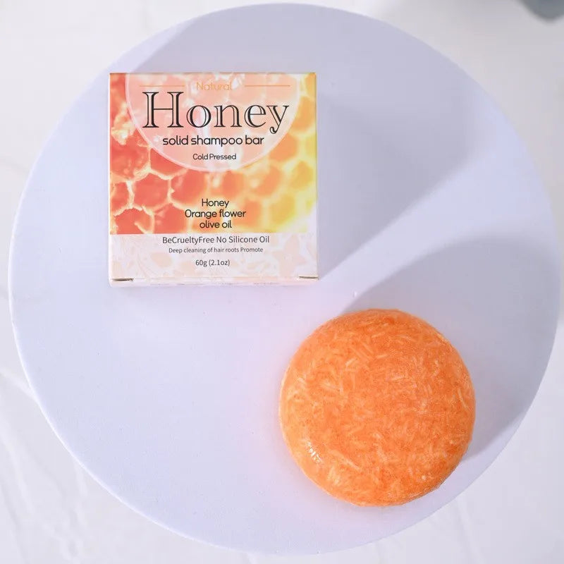 Natural Honey Essence Shampoo Bar for Dry Hair 2.1 oz