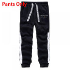 Men's Casual Printed Hoodie and Jogger Pants Tracksuit Set