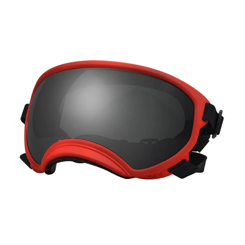 Dog Fashion Sports Sunglasses with Adjustable Strap Anti-Fog Pet Goggles