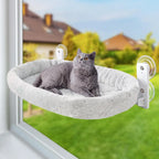 Window Cat Hammock Breathable Plush Suction Cup Foldable Pet Bed