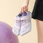 Unisex Mesh Five-Finger Athletic Shoes Lightweight Yoga Training Sneakers