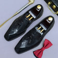 Men's Mesh Tassel Genuine Cowhide Leather Loafers
