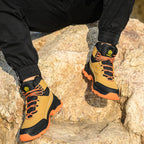 Men's Breathable Steel Toe Anti-Puncture Work Boots