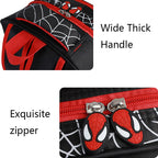 Kids' 3D Cartoon Spider Waterproof School Backpack and Pencil Case Set
