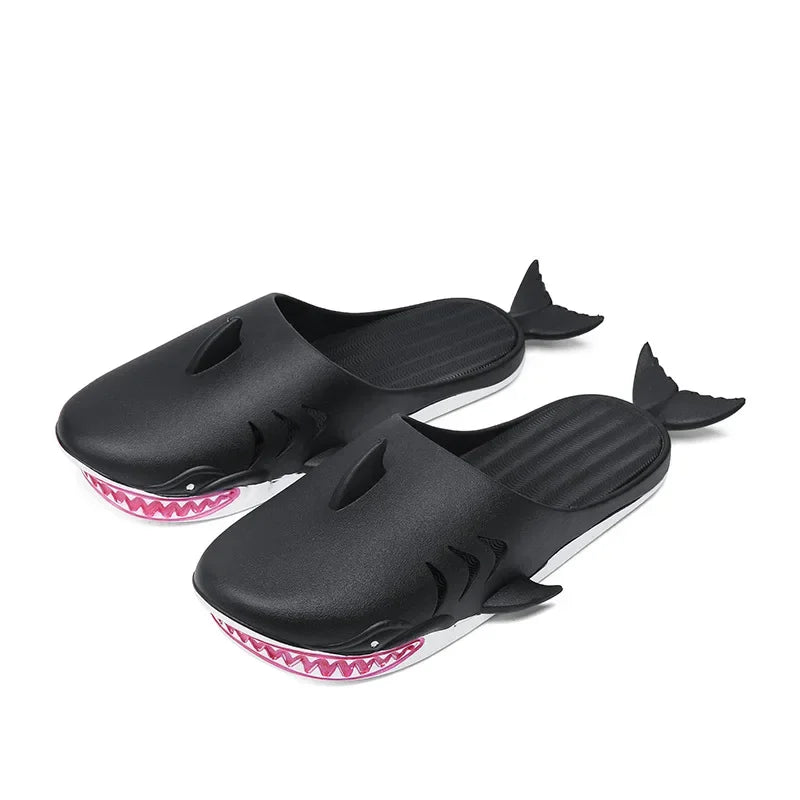Men's Shark Cartoon Slides Non-Slip Beach Sandals