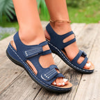 Women's Casual Platform Wedge Sandals Lightweight Beach Shoes