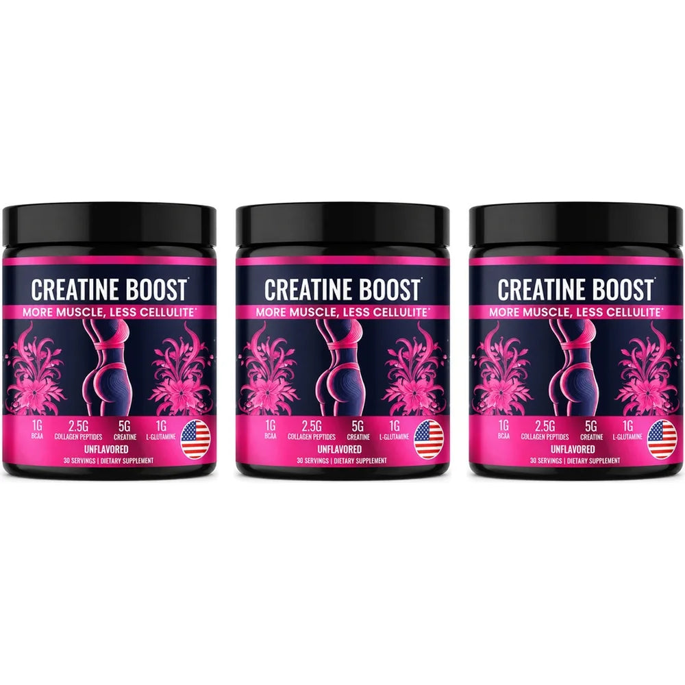 Creatine for Women Collagen BCAA Powder Supplement 10.2 oz