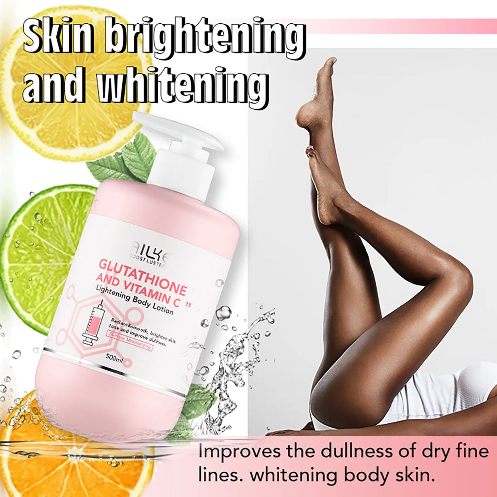 AILKE Vitamin C Glutathione Whitening Facial Body Skincare Set
