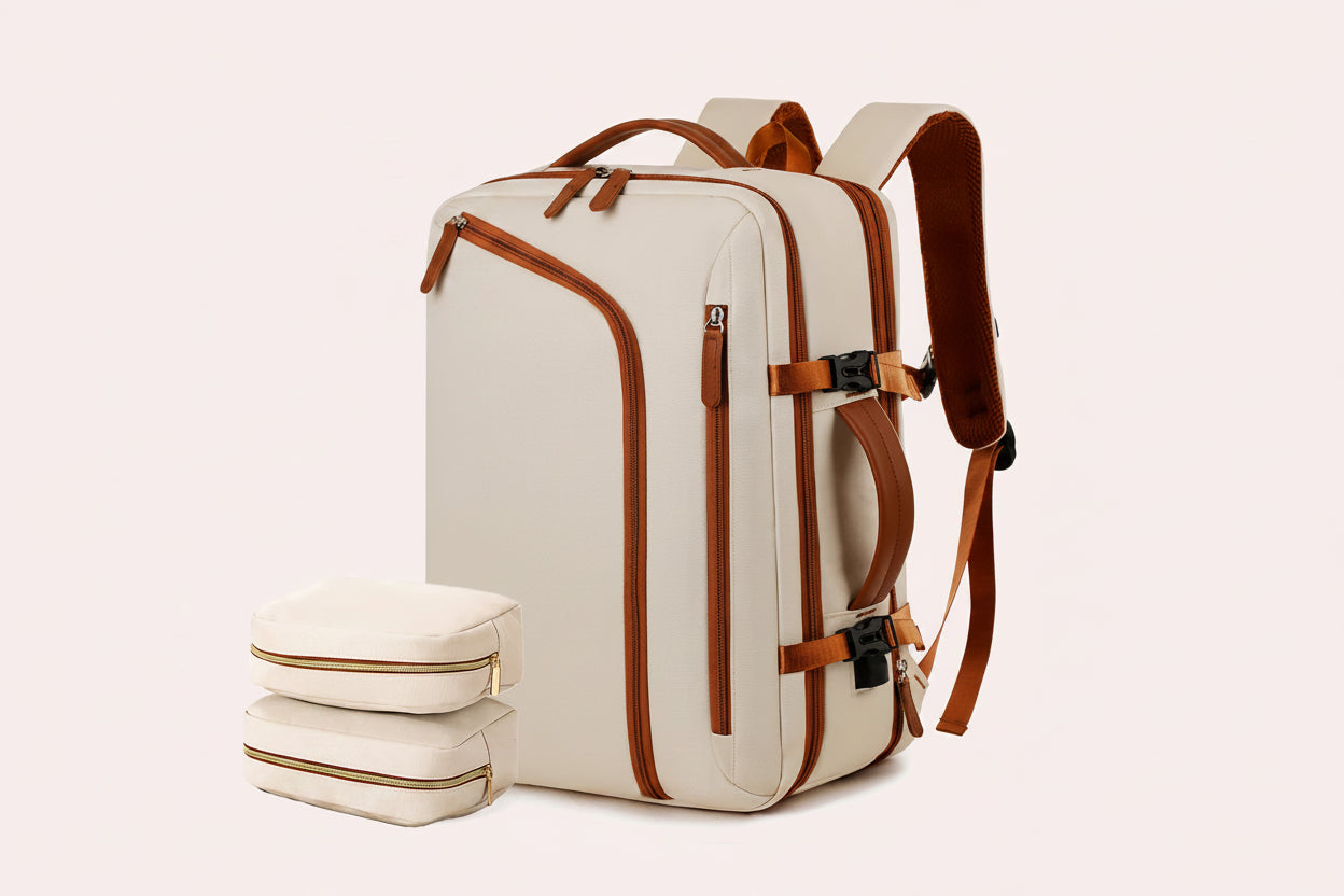 Unisex Casual Nylon Large Capacity Laptop Travel Backpack