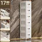 6.7 Inch Ultra Narrow Slit Storage Cabinet with Drawers