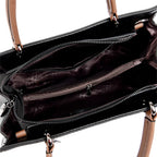 Women's Multi Layered Soft Leather Shoulder Crossbody Bag