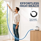 Portable Handheld High Pressure Steam Cleaner with Multi-Surface Accessories 1200W