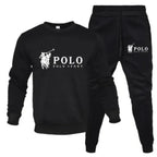 Men's Casual Crewneck Sweatshirt and Jogger Pants Tracksuit Set