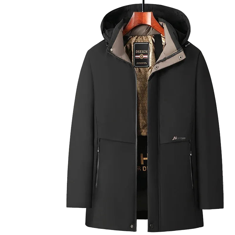 Men's Thick Warm Hooded Winter Parka Coat