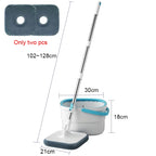 Self-Cleaning Spin Mop and Bucket Set with Dirt Separation System 68187