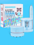 Kids' Electric Pencil Sharpener and Electronic Stationery Cleaner Kit WM819