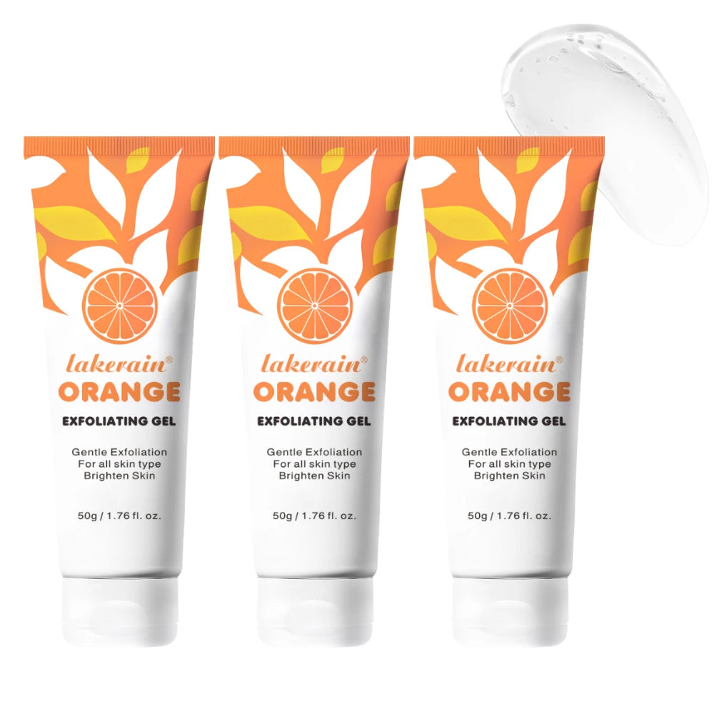 Unisex Brightening Exfoliating Peeling Gel Scrub 1.8 oz
