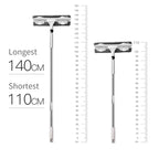 Telescopic Double-Sided Window Cleaning Squeegee Mop with Extension Pole