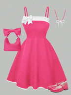 Girls' Bow Summer Dress B1180