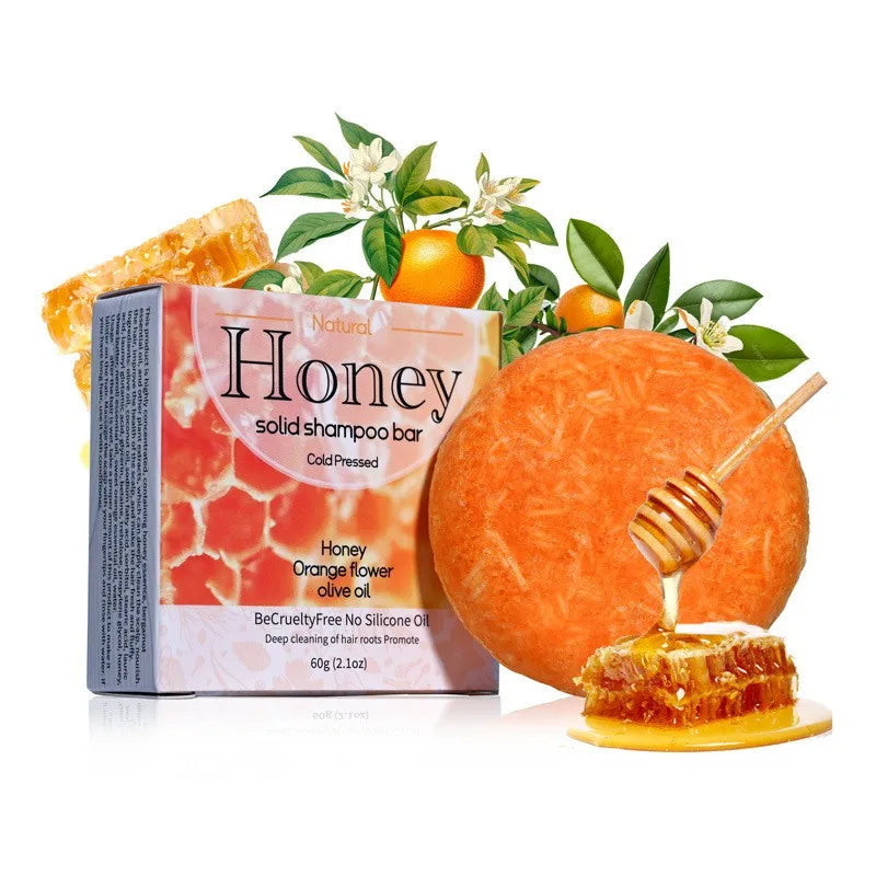 Natural Honey Essence Shampoo Bar for Dry Hair 2.1 oz