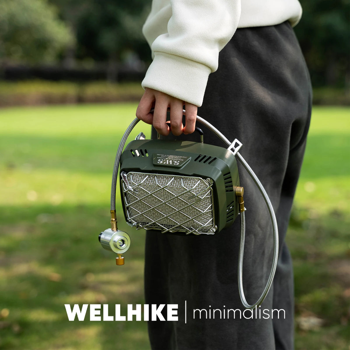 Portable Mini Dual-Purpose Outdoor Heating Stove and Infrared Burner