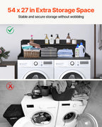 Multi-Tier Laundry Washer and Dryer Storage Rack Organizer