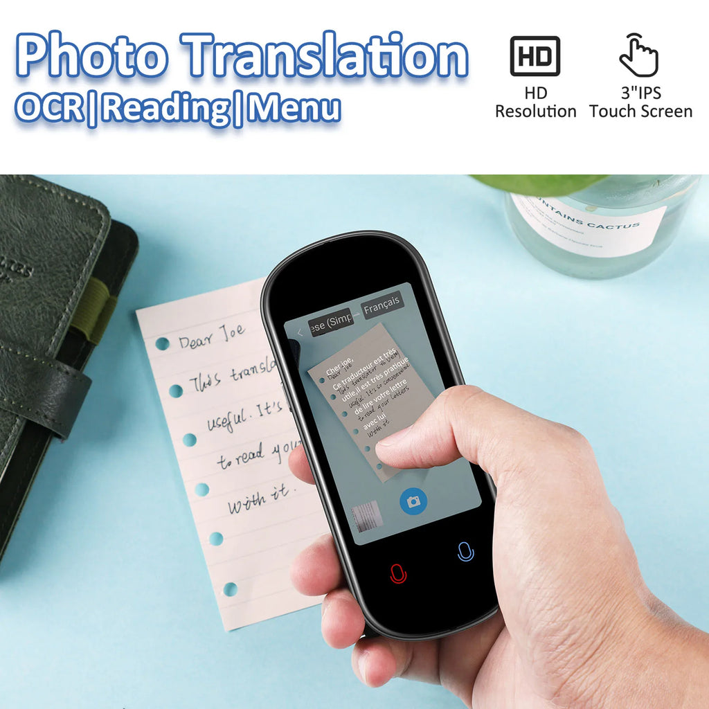 Portable AI Voice Real-Time Language Translator Device Z2