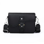 Men's Fashion PU Leather Minimalist Crossbody Messenger Bag