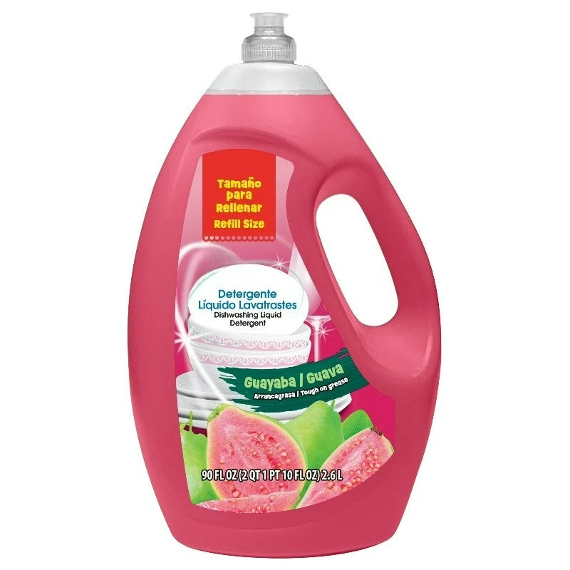 Liquid Dish Detergent and Guava Grease Remover
