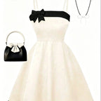 Girls' Bow Summer Dress B1180