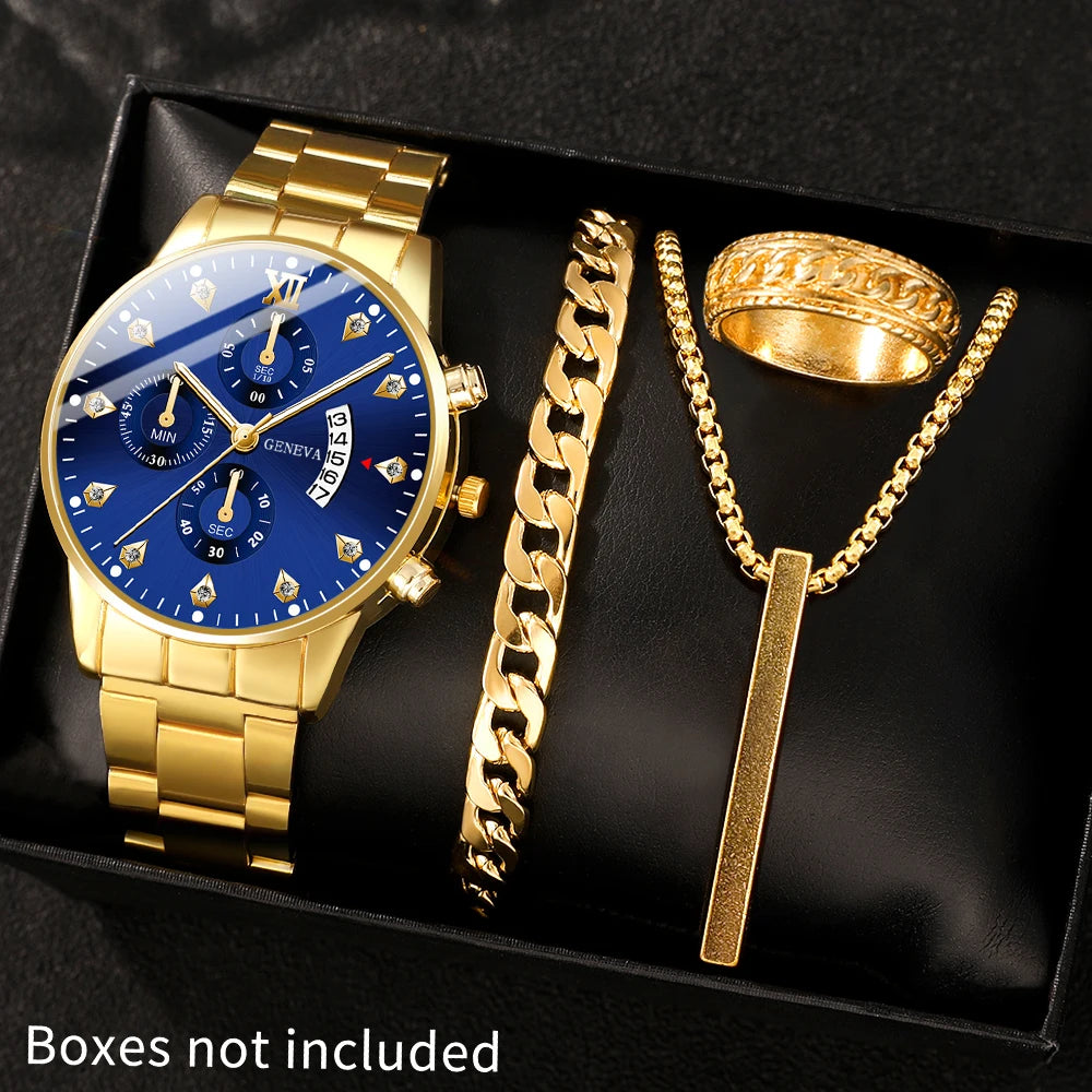 Couple's Alloy Quartz Watch Roman Numeral Round Case