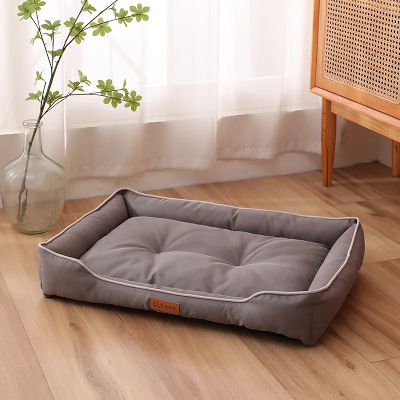 Corduroy Dog Sofa Bed Large Winter Warm Cushion for Cats and Dogs