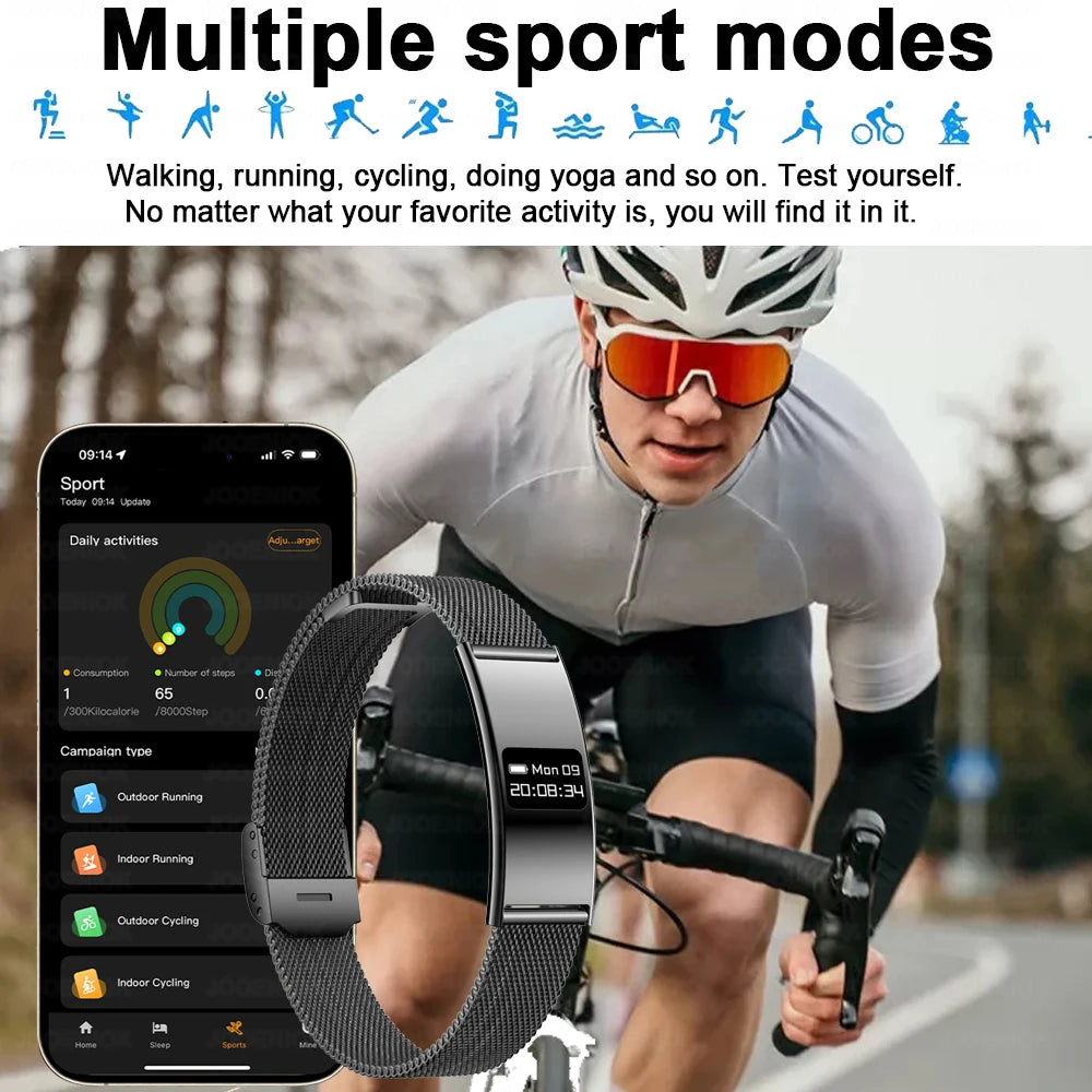 Waterproof Fitness Tracker Smart Band and Health Monitor Smartwatch