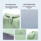 Ergonomic Memory Foam Bed Wedge Pillow with Neck Support
