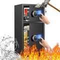 Large Fingerprint Home Safe and Fireproof Security Box