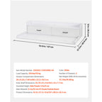 Multi-Tier Laundry Washer and Dryer Storage Rack Organizer