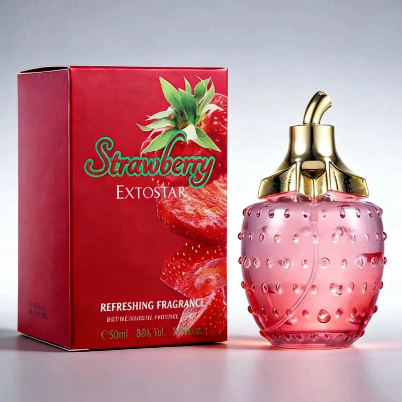 Women Strawberry Lemon Rose Jasmine Eau De Toilette 3.4 fl oz