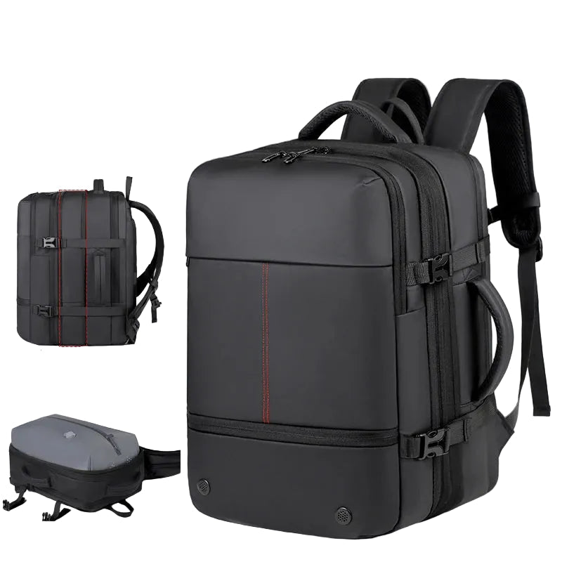 Men's Expandable Large Capacity Travel Business Backpack