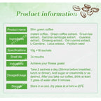 Slim Green Coffee Ganoderma Herbal Supplement 18 Sachets 6.3 oz
