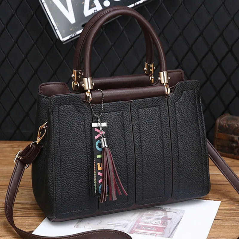 Women's Fashion PU Leather Small Square Shoulder Bag