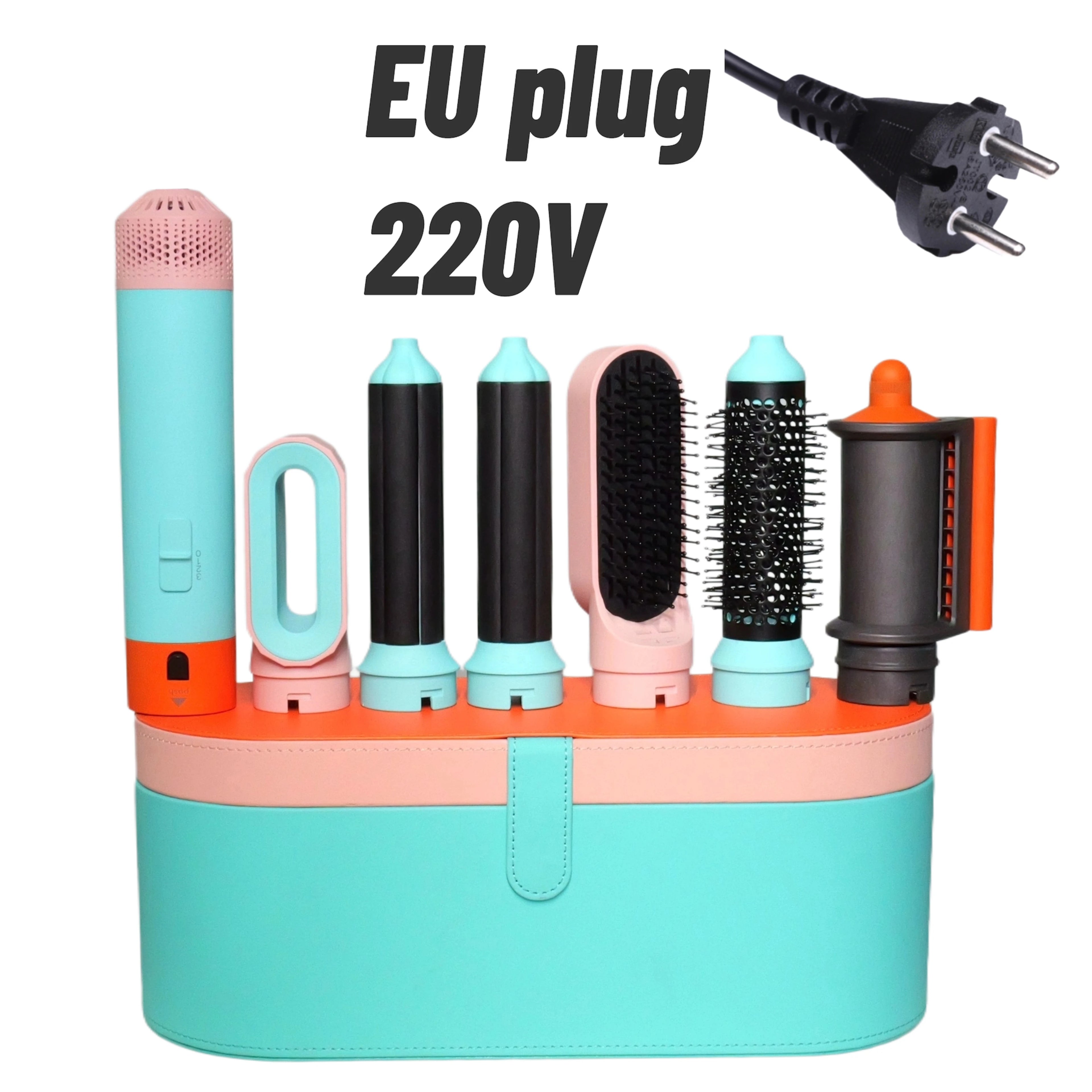 6-in-1 Multi-Function Hair Dryer and Hot Air Brush Styler Set