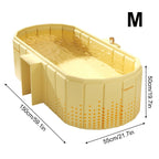 Portable Insulated Cold Plunge Ice Bath Tub for Shower