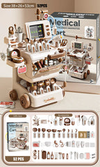 Kids' Doctor Play Set with Stethoscope Medical Toy Kit
