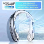 Portable Bladeless Hanging Neck Fan with LED Digital Display