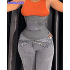 Women's Postpartum Firm Control Waist Trainer Vest Black