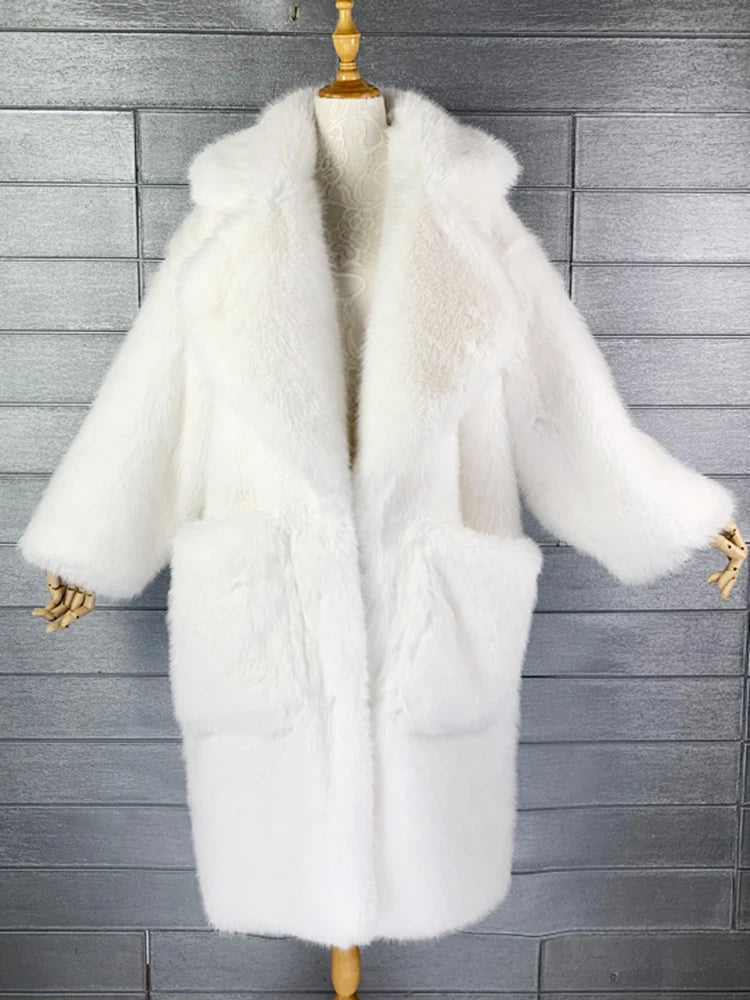 Women's Thick Warm Faux Fur Coat N22C013016